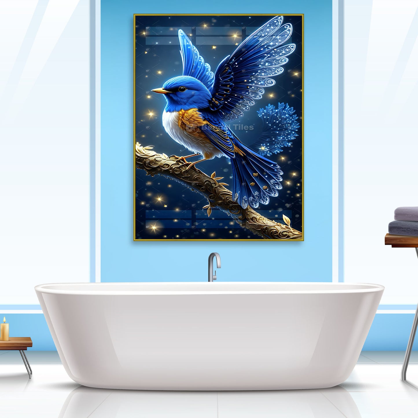 Premium Colorful Bird Wall Art - 13026