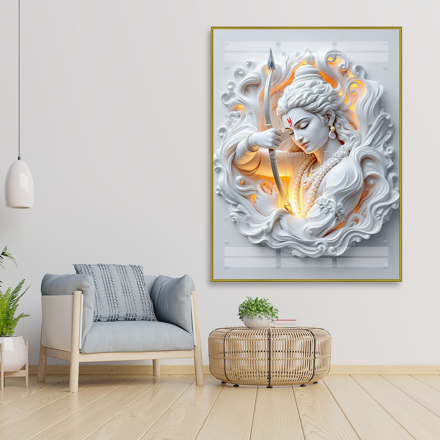 Lord Ram Premium Spiritual Wall decor - 13046