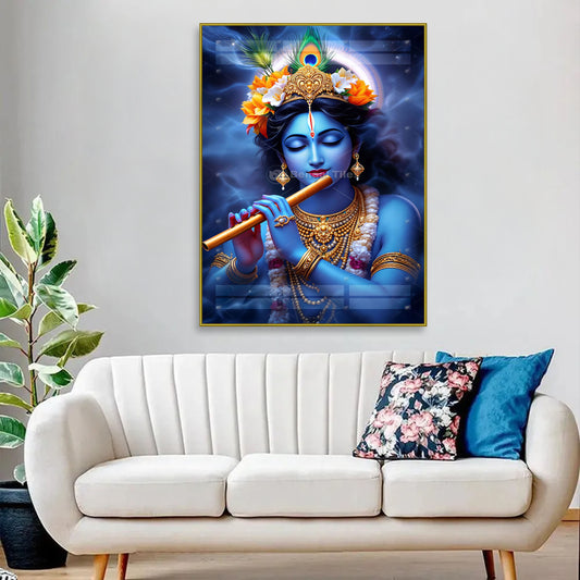 Krishna's Blessing Premium Spiritual Home wall Decor - 13053