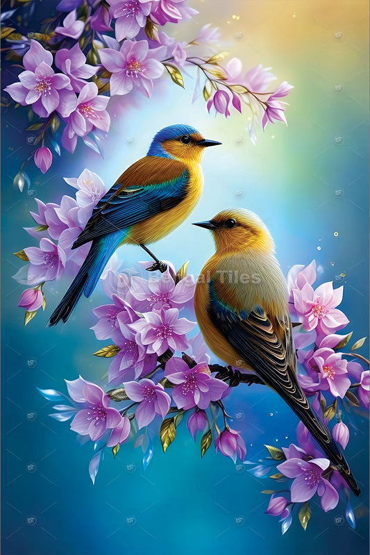 Two Birds in Love Wall Decoration - 12010
