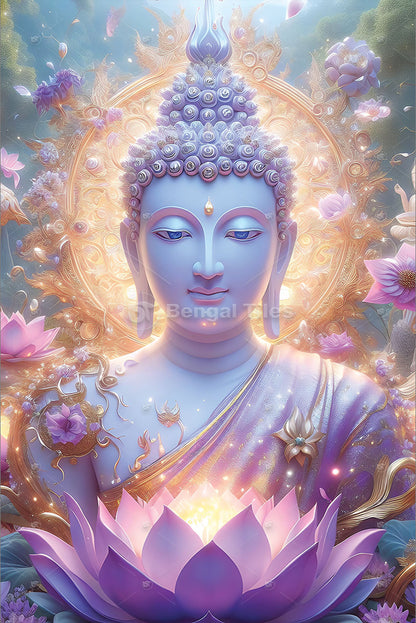 Buddha Spiritual Decor with Nature's Embrace - 12047