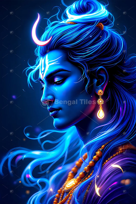 Divine Mahadev Blessings Wall Decor- 13012