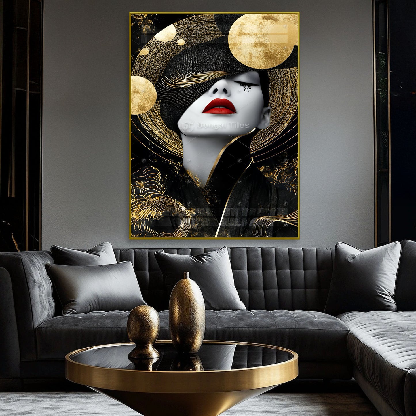 Timeless Lady Art Piece For Wall  - 13021