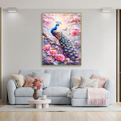 Digital Splendor Peacock 3D Wall Decor - 13025