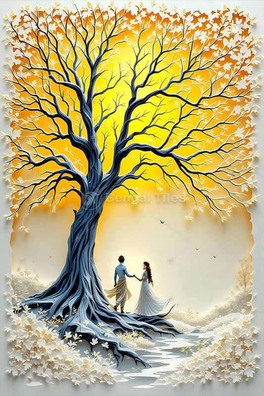 Couple in Harmony Natured Inspired Wall Decor - 13041