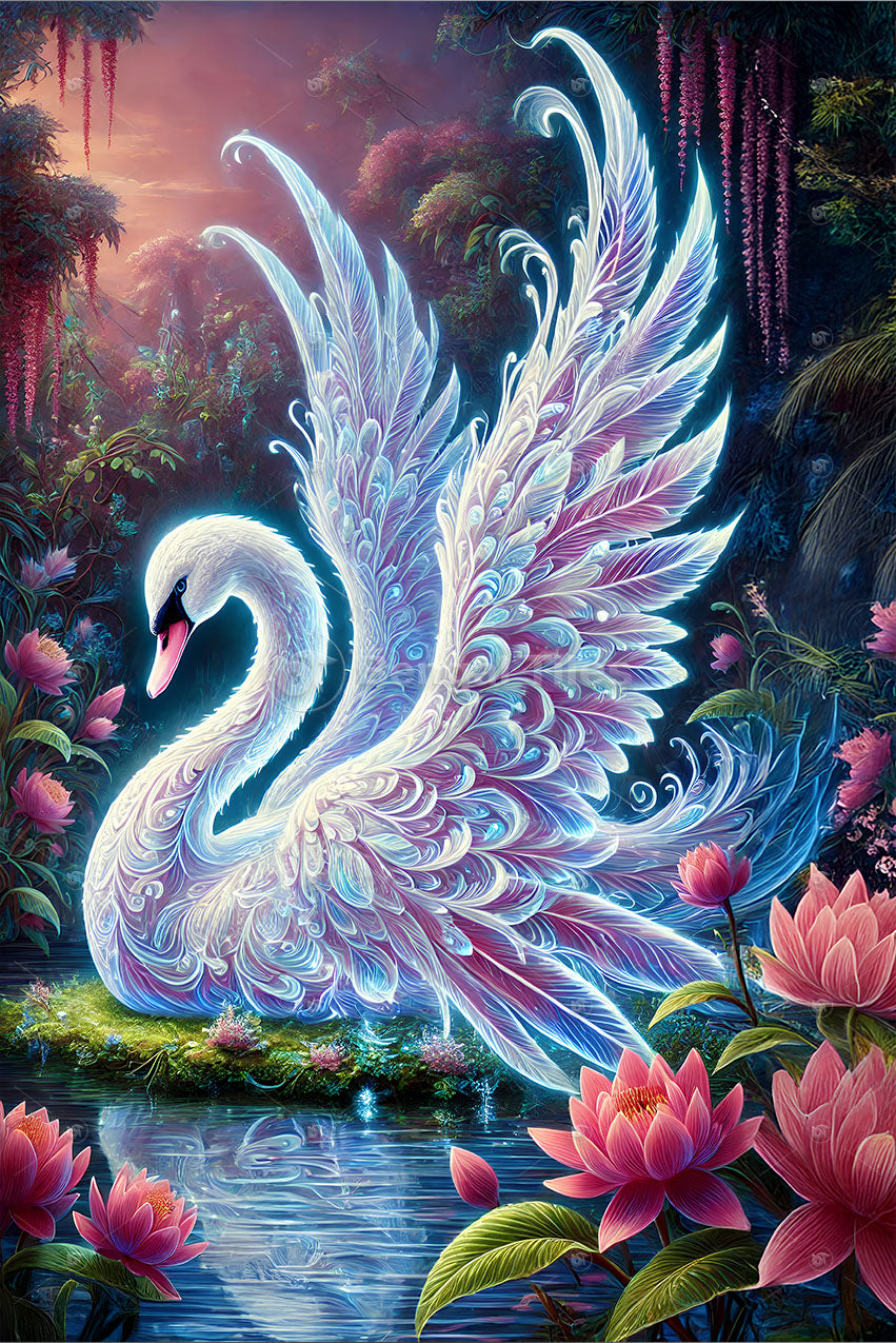 High-Gloss 3D Peacock Wall Decor - 13064