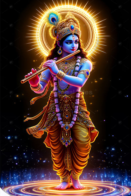 Divine Grace of Krishna Frame - 13124