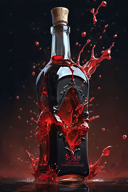 Sophisticated Aura – Elegant Digital Wall Design - 13422