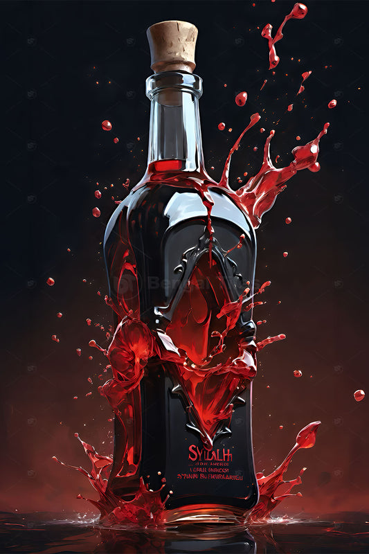 Sophisticated Aura – Elegant Digital Wall Design - 13422