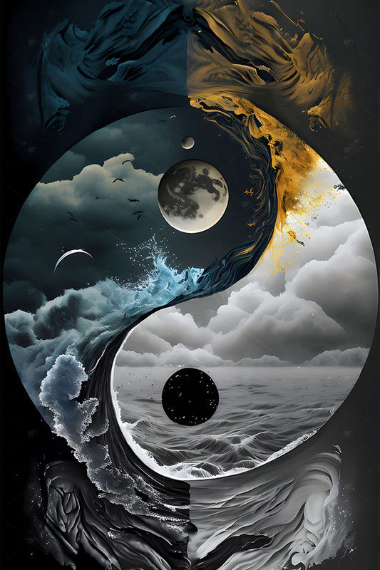 Elegant Horizon – Contemporary Wall Art - 13425