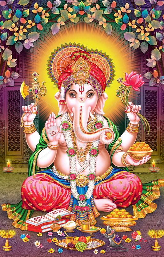 Shri Ganesh Home Blessing Decor - 9152