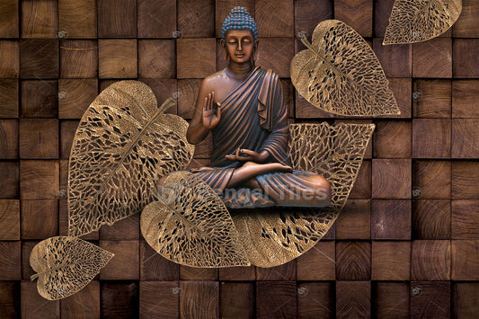 Modern Buddha Wall Art for Home - 9711
